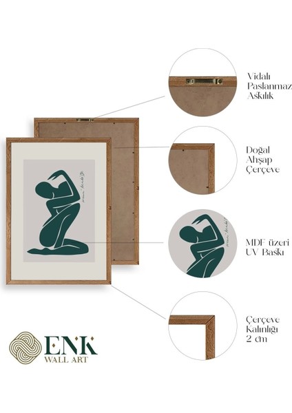 Modern Ahşap Çerçeveli Tablo fırsatları