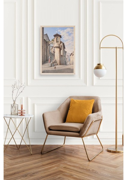 Street In Subiaco Ahşap Çerçeveli Tablo fiyatları