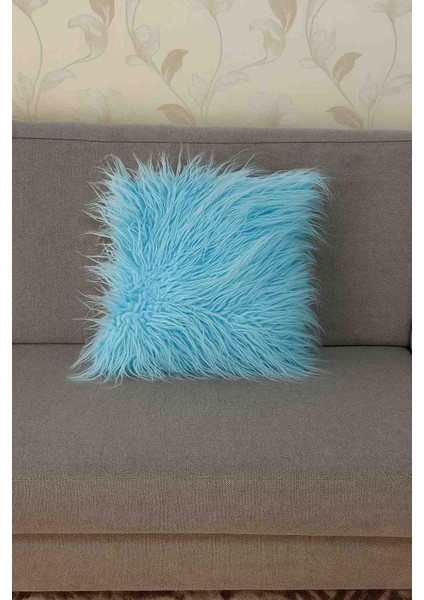 30/30 Dekoratif Yastık Uzun Tüylü Tüy Dökmez