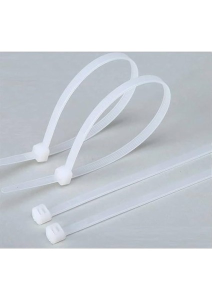 Kzy Kablo Bağı 4.8 x 250 mm Beyaz