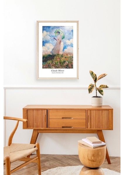 Claude Monet Ahşap Çerçeveli Tablo modelleri