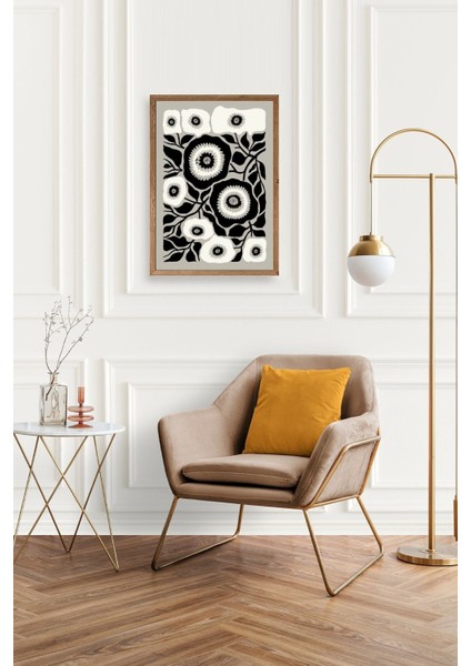 Çiçek Ahşap Çerçeveli Tablo fiyatları