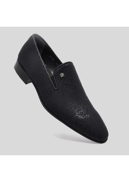 Siyah Saten Erkek Ayakkabı 8585 2 503 46
