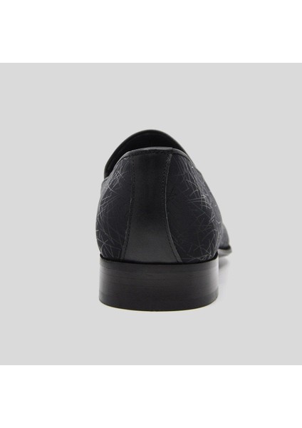 Siyah Saten Erkek Ayakkabı 8585 2 503 46