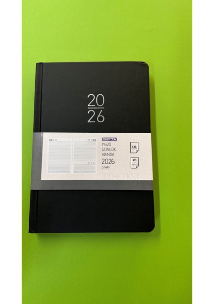 Ajanda Ajanda 2026 Günlük Çizgili Ajanda 14X20 cm 100-ECK