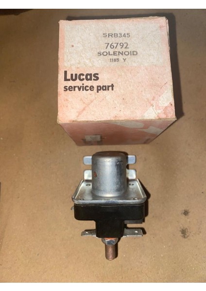 SRB345 Marş Ara Otomatiği 24V Tek Çıkış Fatih Otobüs Bmc Universal Uyumlu