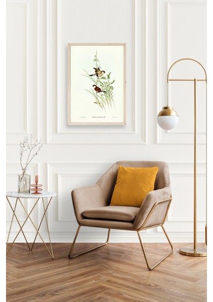 Kuşlar Ahşap Çerçeveli Tablo fiyatları