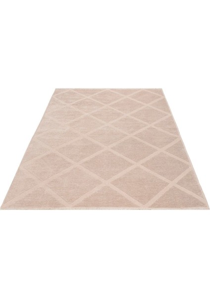 Rodney mt Çift Taraflı Yıkanabilir Premium Kalite Kilim Pamuk Dokuma Kaymaz Taban Bej fiyatları
