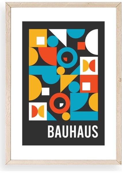 Modern Ahşap Çerçeveli Tablo