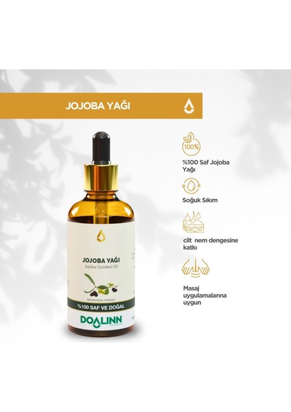 Jojoba Yağı (Simmondsia Chinensis) 100 ml.