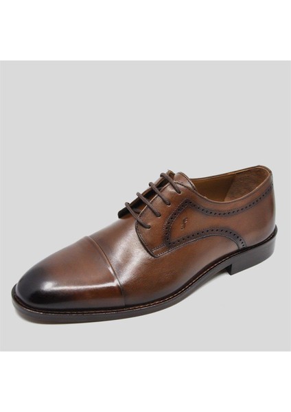 Hakiki Deri Erkek Klasik Ayakkabı Taba 9754 fiyatları
