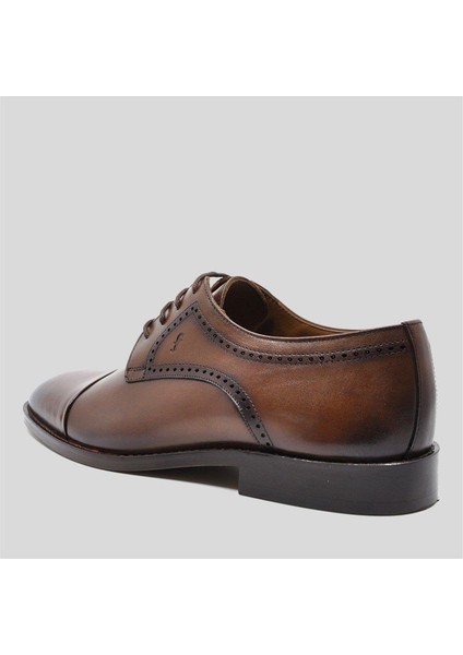 Hakiki Deri Erkek Klasik Ayakkabı Taba 9754
