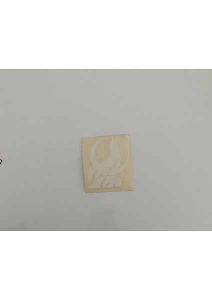 Bozkurt Amblem Yapışkanlı Araç Sticker Yazı-Araç Arkası Yazı-Oto Cam Etiket Sticker Yazı