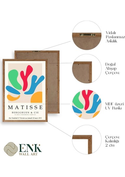 Modern Ahşap Çerçeveli Tablo fırsatları