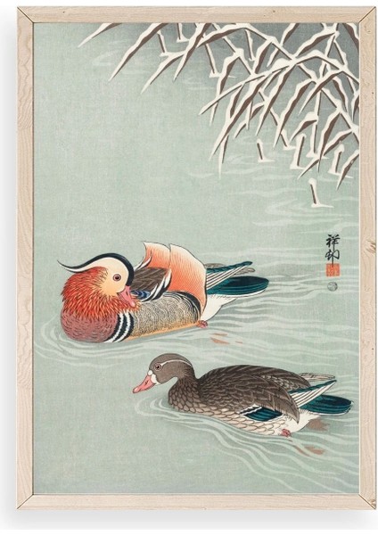 Shonson Ohara Ahşap Çerçeveli Tablo