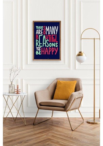 Motto Ahşap Çerçeveli Tablo fiyatları