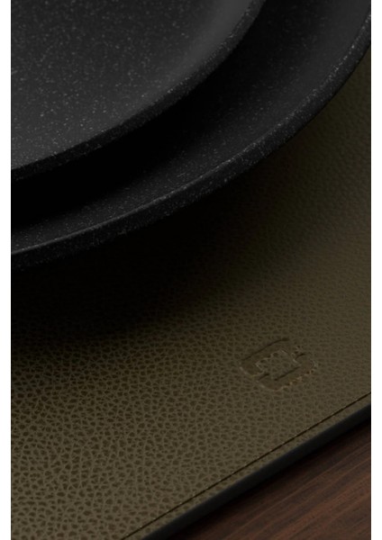 Place Mats HP540 Br|yl Iki Yönlü Gerçek Deri El Yapımı Italyan Seti fırsatları