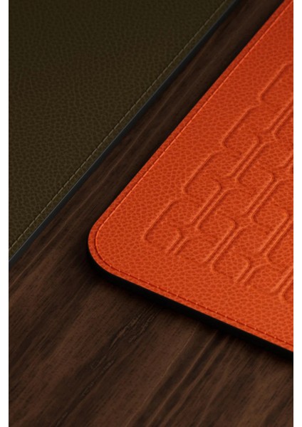 Place Mats HP540 Br|yl Iki Yönlü Gerçek Deri El Yapımı Italyan Seti indirimleri