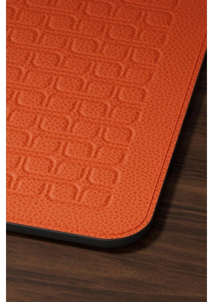 Place Mats HP540 Br|yl Iki Yönlü Gerçek Deri El Yapımı Italyan Seti