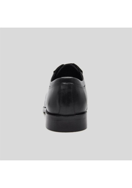 Derby Hakiki Deri Erkek Klasik Ayakkabı Siyah 9755