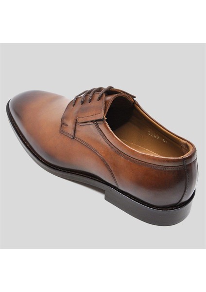 Hakiki Deri Erkek Klasik Ayakkabı Taba 9755