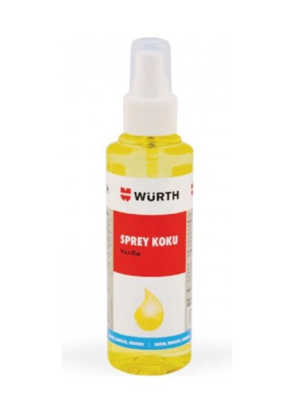 Würth Oto Araç Kokusu Vanilla “vanilya” Sprey 150 ml