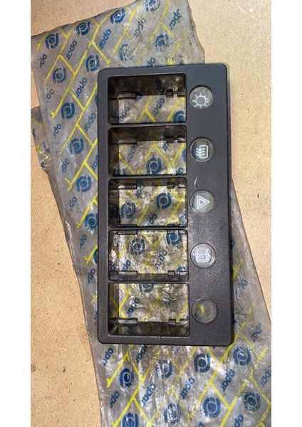 Tofaş Doğan Kartal Şahin Far Anahtar Çerçevesi Yuvası Kahverengi