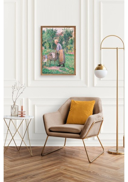 Camille Pissarro Ahşap Çerçeveli Tablo fiyatları