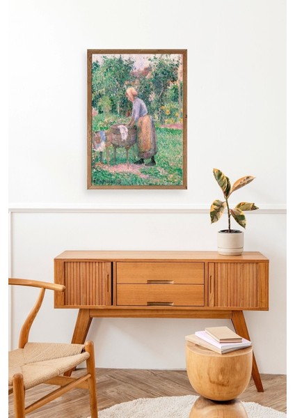 Camille Pissarro Ahşap Çerçeveli Tablo modelleri
