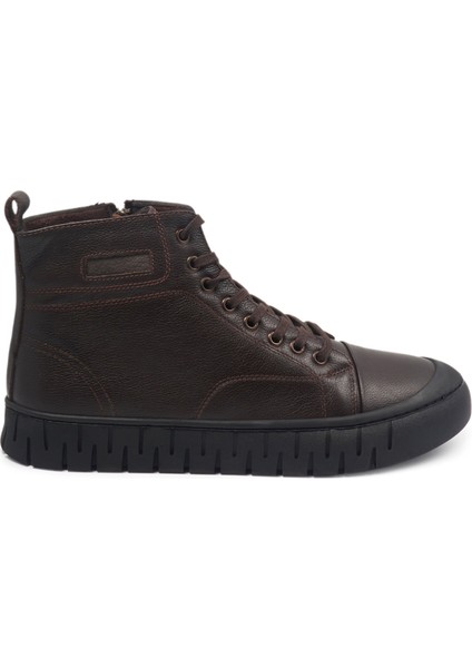 Kahverengi Hakiki Deri Casual Erkek Bot modelleri