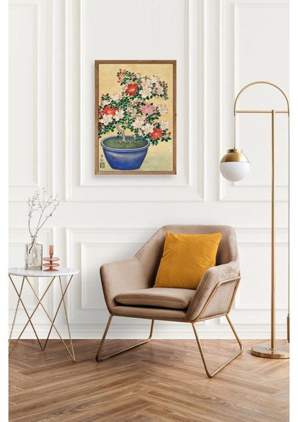 Ohara Koson Ahşap Çerçeveli Tablo fiyatları