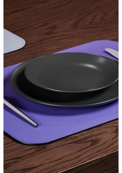 Place Mats HP540 Br|yl Iki Yönlü Gerçek Deri El Yapımı Italyan Seti fırsatları