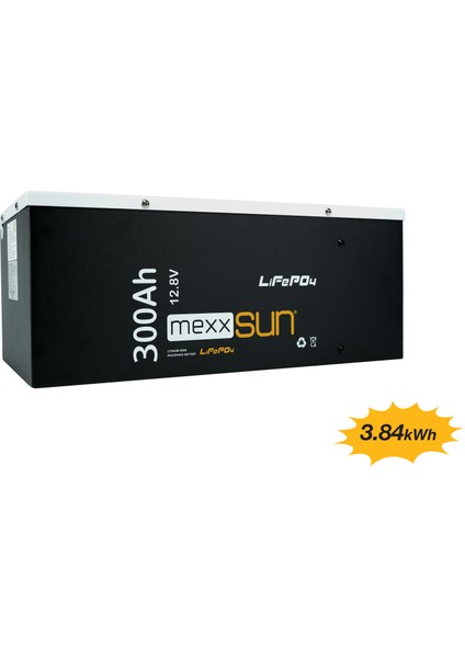 Mexxsun Lityum Akü 12,8V 300AH (Lifepo4) 3840WH