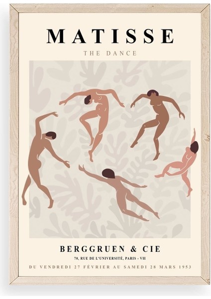 Matisse Ahşap Çerçeveli Tablo