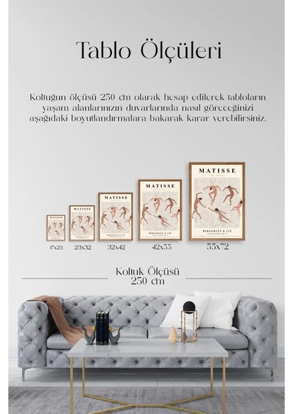 Matisse Ahşap Çerçeveli Tablo indirimleri