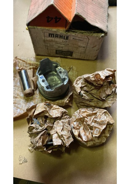 Murat 124 Motor Piston Takımı Segmanlı 73,4 0.4 Eski Üretim Mahle Marka