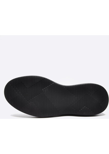 Hakiki Deri Sneaker Erkek Ayakkabı Siyah 9966