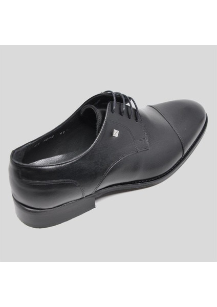 Hakiki Deri Erkek Klasik Ayakkabı Siyah 3002 114