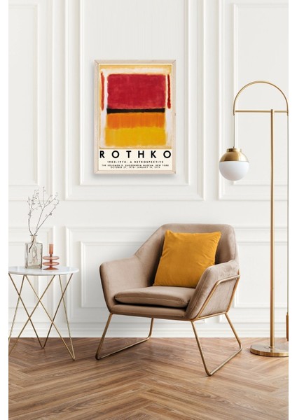 Rothko Ahşap Çerçeveli Tablo fiyatları