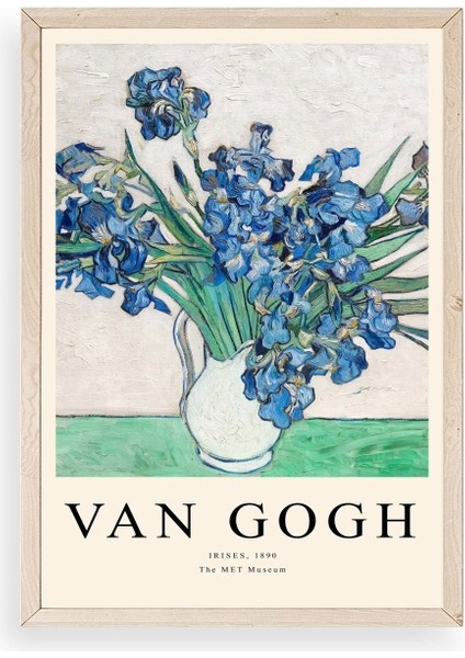 Van Gogh Ahşap Çerçeveli Tablo