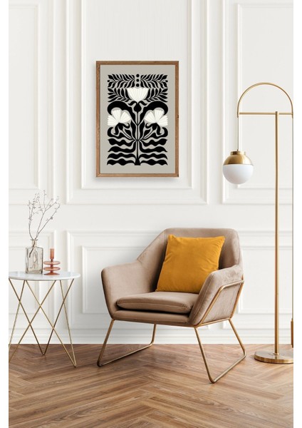 Çiçek Ahşap Çerçeveli Tablo fiyatları