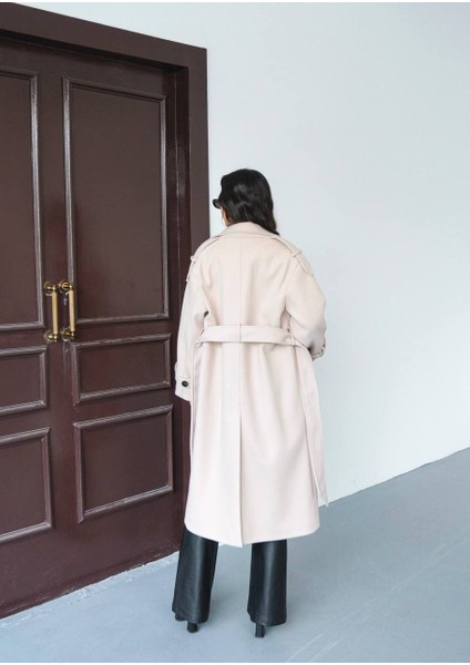 Premium Oversize Modern Taş Kaşe Kaban