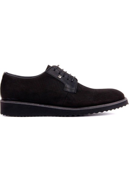Bağcıklı Siyah Nubuk Erkek Günlük Ayakkabı 6510 820 46 fiyatları
