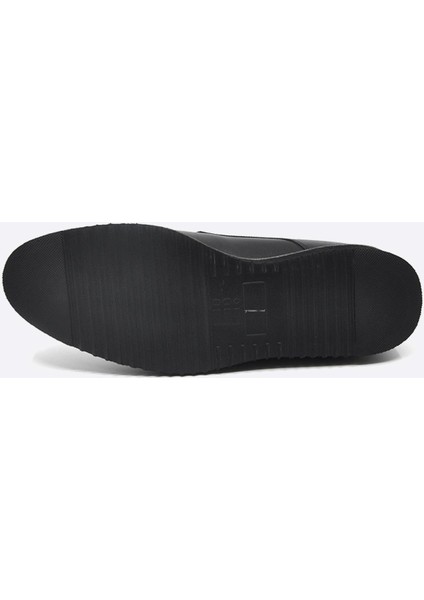 Hakiki Deri Günlük Erkek Siyah Ayakkabı 7605 46