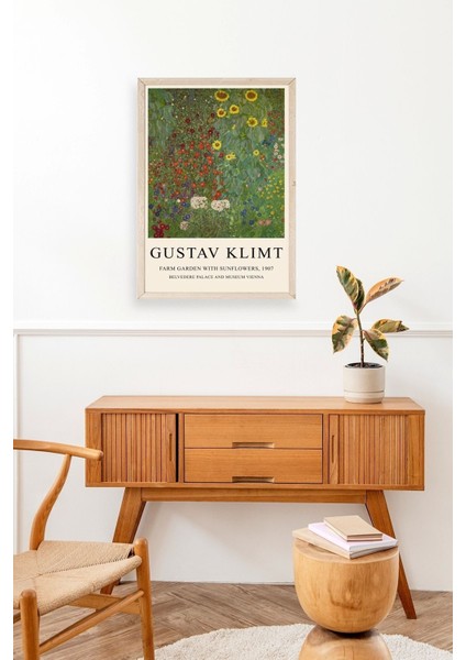 Gustav Klimt Ahşap Çerçeveli Tablo modelleri