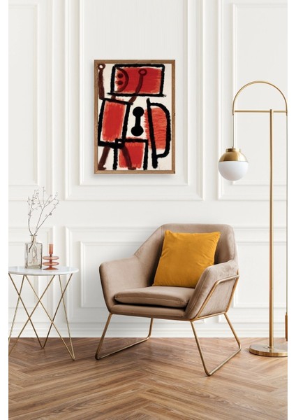 Paul Klee Ahşap Çerçeveli Tablo fiyatları