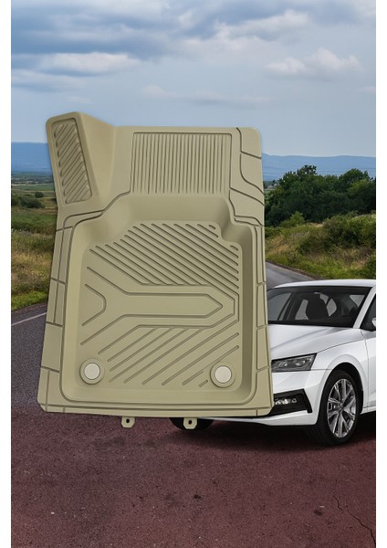 Range Rover Evoque 2019+ Bej 3D Oto Paspas Havuzlu Titanyum fiyatları