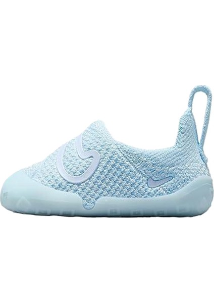 Swoosh 1(Td)Baby Shoes Cırt Bantlı Unisex Bebek Ayakkabısı Mavi
