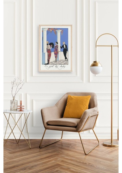 George Barbier Ahşap Çerçeveli Tablo fiyatları