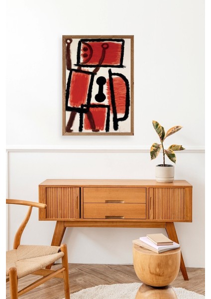 Paul Klee Ahşap Çerçeveli Tablo modelleri